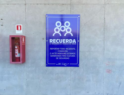 INSTALACIÓN SEÑALÉTICAS EN CORPORATIVO DE RUTA DEL MAIPO